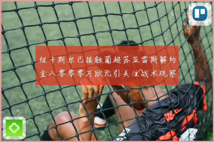纽卡斯尔已接触葡超苏亚雷斯解约金八零零零万欧元引关注战术观察